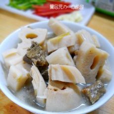 腊鸭焖藕的做法
