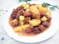 菠萝咕老肉的做法