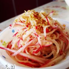 麻香萝卜丝的做法 麻香萝卜丝的做法