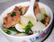羊排萝卜煲的做法