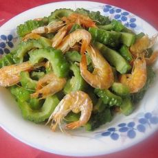 虾干炒苦瓜的做法 虾干炒苦瓜的做法