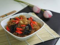 红焖粉丝鸡的做法