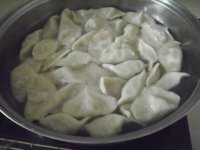 猪肉蒜苔饺子的做法