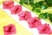 花儿朵朵心里美萝卜的做法