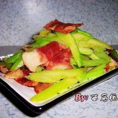 培根芹菜的做法