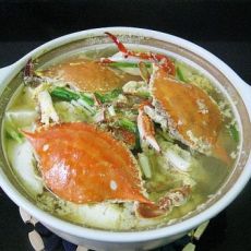 梭子蟹嫩豆腐煲的做法 梭子蟹嫩豆腐煲的做法