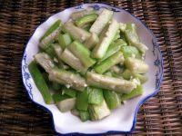 蒜蓉丝瓜条的做法