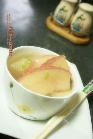 白萝卜煲螺片的做法