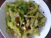凉拌苦瓜的做法