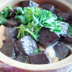 羊血豆腐煲的做法 羊血豆腐煲的做法