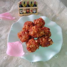 香炸糯米肉圆的做法 香炸糯米肉圆的做法