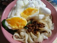 鸡蛋菠菜面的做法