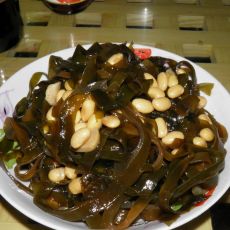 黄豆焖海带的做法