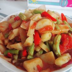 西红柿土豆炖豆角的做法 西红柿土豆炖豆角的做法