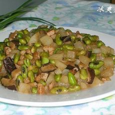 青豆炒萝卜丁的做法 青豆炒萝卜丁的做法