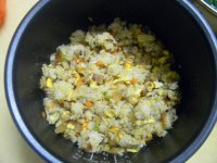 炒糯米饭的做法