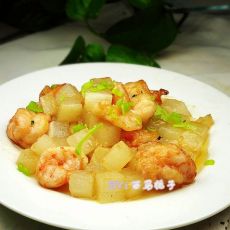 清炒萝卜虾仁的做法 清炒萝卜虾仁的做法