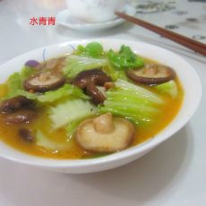 白菜煮香菇的做法