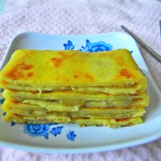 牛奶香蕉蛋饼的做法 牛奶香蕉蛋饼的做法