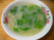 芹菜叶土豆汤的做法
