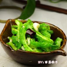 炝拌苦瓜的做法 炝拌苦瓜的做法
