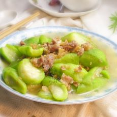 菜脯炒丝瓜的做法 菜脯炒丝瓜的做法