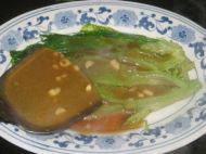 蒜味蚝油生菜的做法