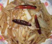 辣炒白菜条的做法