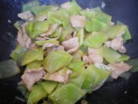 青笋炒肉片的做法