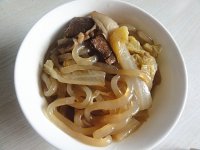 粉条炖白菜的做法
