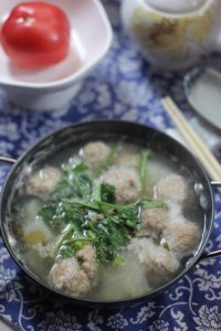 山药青鱼丸子汤的做法