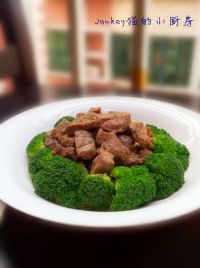 西兰花扒牛肉粒的做法