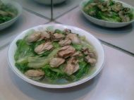 蚝炒生菜的做法