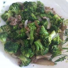 西兰花炒肉末的做法 西兰花炒肉末的做法