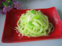 清炒莴笋丝的做法
