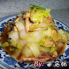 芥末鸡丝白菜的做法 芥末鸡丝白菜的做法