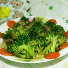 平菇炒西兰花的做法 平菇炒西兰花的做法
