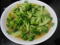 浓汤西兰花的做法