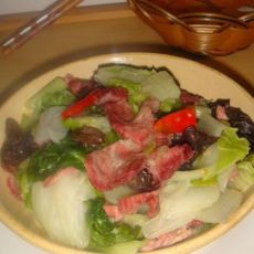 牛肉炒白菜的做法 牛肉炒白菜的做法