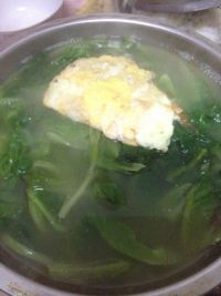 鸡蛋生菜汤的做法