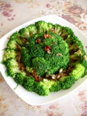 蒜蓉西兰花的做法