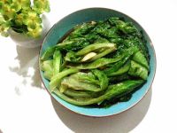 鸡油生菜的做法