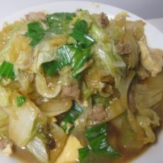 肉丝白菜熬豆腐的做法 肉丝白菜熬豆腐的做法