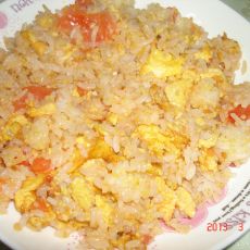 西红柿蛋炒米饭的做法 西红柿蛋炒米饭的做法