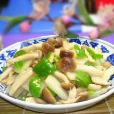 山药炒蟹味菇的做法 山药炒蟹味菇的做法