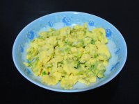 生菜摊鸡蛋的做法