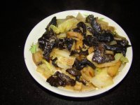 白菜木耳的做法