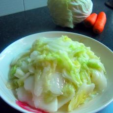 素炒大白菜的做法