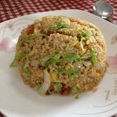 简易蛋炒饭的做法 简易蛋炒饭的做法