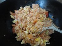 番茄蛋炒饭的做法